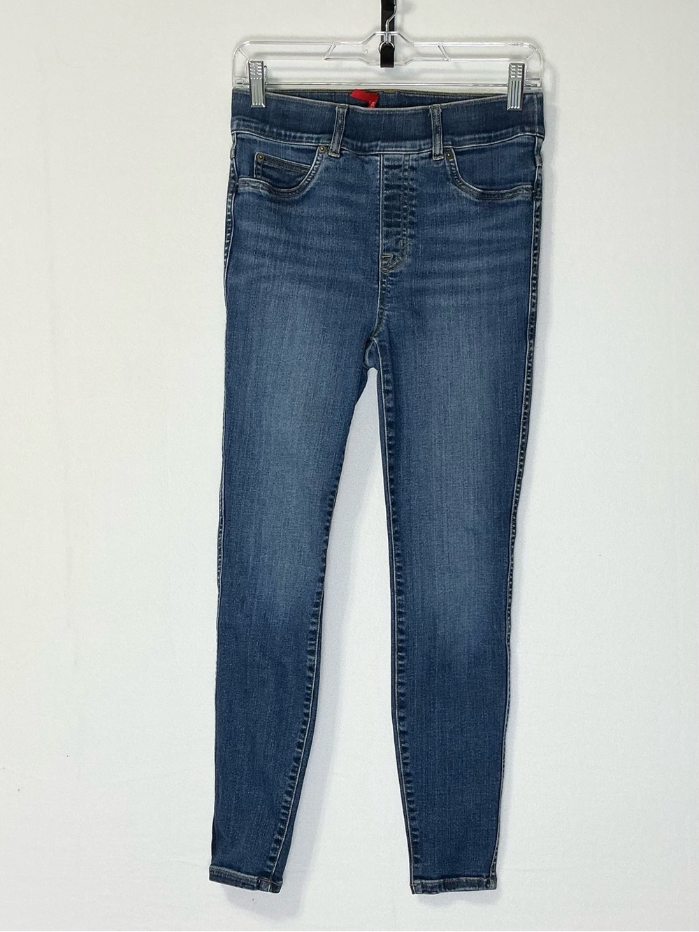 SPANX Skinny Jeans Women’s Small S Blue Stretch High Rise Ankle Denim
